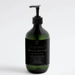 Hot price Patchouli & Amber Vanilla Body Wash 99% Natural origin of total 14% Organic of total