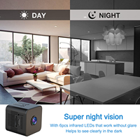 Mini caméra sans fil magnétique 2.4G WiFi 1080P, vision nocturne, MicroSD, 12MP, capteur CMOS 120, caméra de surveillance pour la maison, sécurité domestique, télécommande