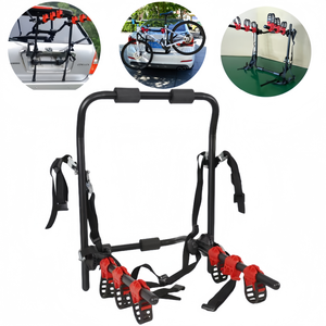<span class=keywords><strong>Portabici</strong></span> da <span class=keywords><strong>Auto</strong></span> per 3 Biciclette in Acciaio, Montaggio Posteriore per Viaggi e MTB - Product Image 1
