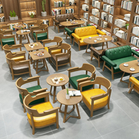 Meubles de restaurant en gros : Ensemble table et chaises de restaurant moderne pour café, banquette en bois pour intérieur de café-restaurant