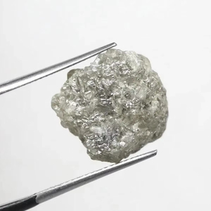 Diamant brut naturel de mine africaine de qualité supérieure 17,78 carats : Diamant gris non poli pour collection de bijoux, bague de fiançailles - Product Image 1