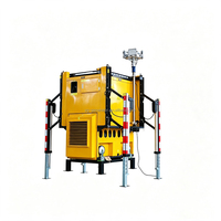 Ensemble de pompe à eau pour moteur diesel haute pression 1 CV, mobile, multifonction, pour secours d'urgence, drainage, avec lumière LED