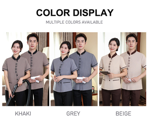 Uniforme <span class=keywords><strong>de</strong></span> restaurant, chemise polo, uniforme <span class=keywords><strong>de</strong></span> nettoyage, chemises pour employés, hommes, pour l'hôtellerie, le ménage, le personnel <span class=keywords><strong>de</strong></span> restaurant, KFC - Product Image 5