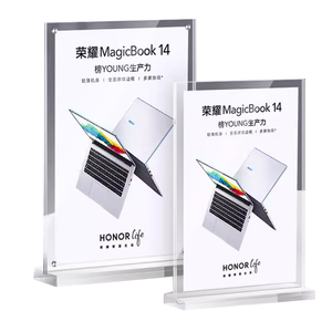 Customized <strong>Table</strong> Top Small Advertising Brand Poster Stand Acrylic <strong>Table</strong> <strong>Card</strong> Display <strong>Card</strong> Activity Standing <strong>Card</strong> - Product Image 3
