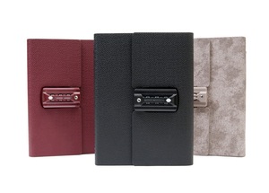 Mật Khẩu Organizer Luxury Planner A5 <span class=keywords><strong>PU</strong></span> Bìa Cứng Máy Tính Xách Tay Với Thẻ Pocket Code Lock Tùy Chỉnh Deboss LOGO 6 Vòng Tạp Chí - Product Image 4