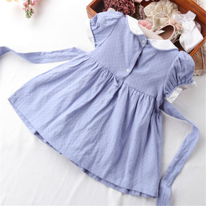 27832311 Vestiti <span class=keywords><strong>Estivi</strong></span> Smock <span class=keywords><strong>per</strong></span> Bambine, Abiti con Stampa Floreale e Lavorazione Smock Fatta a Mano, Vendita all'Ingrosso - Product Image 5