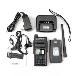 Baofeng Baru DMR 2-Slot Waktu Pemancar DM-1801 2022 DMR Radio 10KM Tergantung Pada Lingkungan 12 Bulan 134*62*32Mm 5Watt <span class=keywords><strong>DR</strong></span>-1801UV - Product Image 2