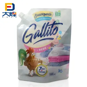 Personalizzare il prodotto per la cura degli animali domestici in condizioni di shampoo liquido Stand Up sacchetti di plastica con beccuccio