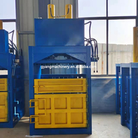 Presse à balles en plastique hydraulique Bouteille PET Compacteur de film HDPE / PP Presse à balles Machine