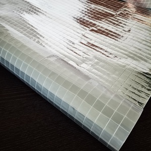Thermal Insulation Aluminium <strong>Foil</strong> Reinforced Fiberglass Laid Scrim <strong>Mesh</strong> - Product Image 4