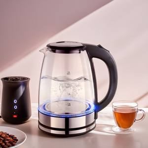 Bouilloire électrique de voyage sans fil en acier inoxydable, isolation thermique, arrêt automatique FADA, protection contre l'ébullition à sec, 1,6-2,0 L - Product Image 5