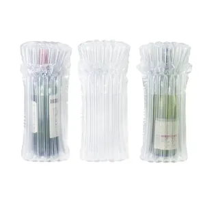 Sealed Bubble Pad Wine Bottle Inflatable Protective Air Column Bag Winding Roll Cushioning Packaging Cushion Air Column Bag