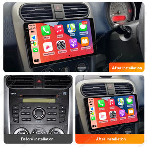 MEKEDE-Autoradio avec Navigation GPS, Écran Tactile, Android, pour <span class=keywords><strong>Opel</strong></span> <span class=keywords><strong>Agila</strong></span> 2008-2014 Suzuki Splash Ritz 2008-2012 - Product Image 2