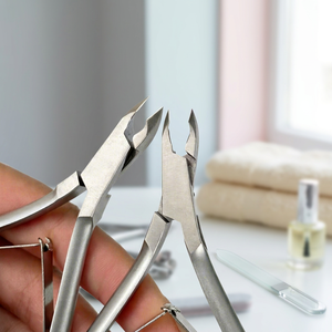 Cortacutículas de Acero Inoxidable, Alicates para Cutículas con Cuchilla Curva, Herramienta Profesional para el Cuidado de Uñas de Manos y Pies - Product Image 3