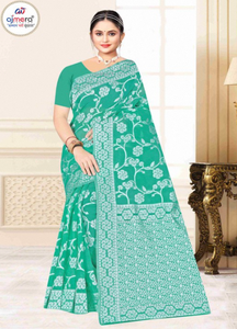 Elegante Saree de Boda para Mujer, Protección Solar, Secado Rápido, Elegante y Cómodo, Ropa Étnica para Bodas, Fiestas, Festivales y Eventos Especiales - Product Image 5