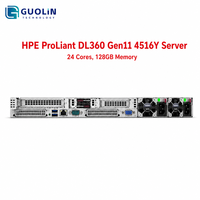 Harga Pabrik HPE DL360 Gen11 1U Intel Xeon 4516Y+ 24C 128G DDR5 Server Komputasi Cloud Berkinerja Tinggi
