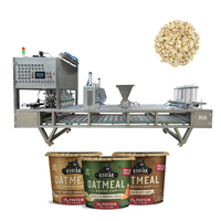 LG-GF302 entièrement automatique instantanée prêt-à-manger avoine avoine fruits céréales papier plastique remplissage scellage machine d'emballage