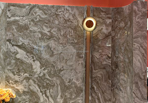 Pierre naturelle du Brésil, quartzite blanc Avalanche, quartzite Burlesque, marbre pour comptoirs de cuisine sur mesure, dessus de vanité, décoration murale - Product Image 5