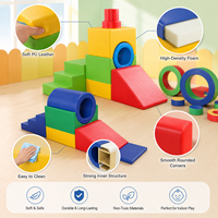 Service de personnalisation de produits : Grands blocs de construction en mousse souple pour l'autisme, pour la stimulation sensorielle, l'exploration et le glissement