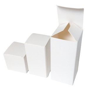 Boîtes pliantes en carton blanc ACME W161 en gros, gaufrage, revêtement UV, carton recyclé pour médicaments et cosmétiques personnalisés - Product Image 5