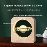 Veilleuse LED en cristal 3D gravé, motif Lune et Système Solaire, écologique et moderne, personnalisable avec logo par impression UV – Meilleure vente