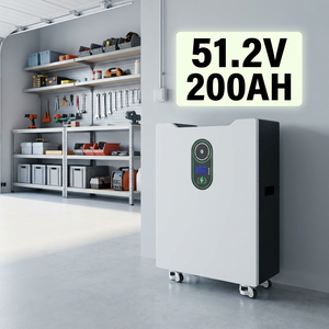 Batterie lithium LiFePO4 bon marché 51,2 V 100 Ah avec 6000 cycles pour système de stockage d'énergie solaire domestique - Product Image 1