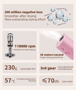 2024 Hot Pet Sèche-cheveux Puissant Souffleurs <span class=keywords><strong>de</strong></span> cheveux silencieux Grands et petits chiens Sèche-cheveux spéciaux - Product Image 5