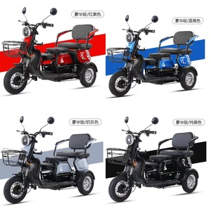 Tricycle électrique à 3 roues pour adultes 600W 48V Batterie au lithium Cadre en acier 3 vitesses - Product Image 6