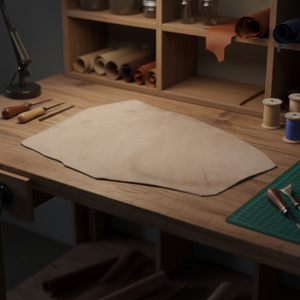 หนังแท้สำหรับใช้เป็นเครื่องประดับหนังวัวสีแทนผัก - Product Image 3