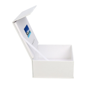 lizado de embalaje cosméticos cuidado de la piel productos folleto de Video Reproducción automática pantalla LCD Cajas de Regalo - Product Image 3