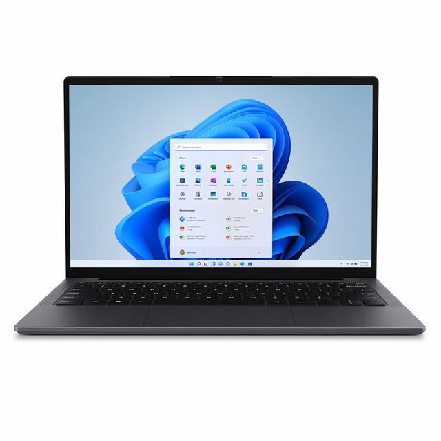Budget Laptop CHUWI NeoBook 14 Inch Intel Core 100U Laptop 8GB DDR4 256GB SSD Windows 11 Pro PC