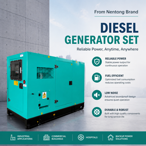 Générateurs silencieux d'usine avec plus de 30 ans d'expérience, 20KVA 30KW 40KVA 50KVA 100KVA, système de refroidissement par eau GF40YC assurant une efficacité optimale - Product Image 3