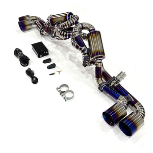 Kit Completo de Escape de Alto Rendimiento para Carreras, Catback de Titanio con Control de Válvulas para <span class=keywords><strong>Ferrari</strong></span> <span class=keywords><strong>F430</strong></span> Spider/Convertible 4.3L V8 - Product Image 5