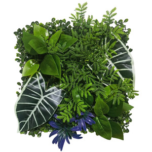 Plantes murales artificielles décoratives tropicales, fougères et herbes, écologiques, modernes et luxueuses, pour la décoration murale suspendue lors <span class=keywords><strong>de</strong></span> fêtes et pour les centres commerciaux - Product Image 2