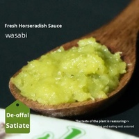 Sauce Wasabi Fraîche 3g 6g, Sauce Soja 100 Pack, Moutarde Verte, Pâte de Raifort pour Sushi, Sashimi, Fruits de Mer, Saumon