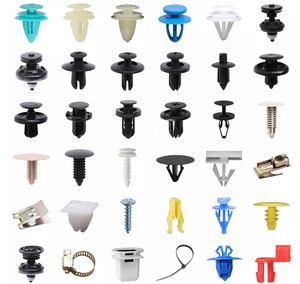 100 Stück Auto Kunststoff Auto Push Retainer Tür verkleidung Verkleidung clips & Karosserie befestigungen Sortiment Kotflügel Niet Stoßstange Kit Set - Product Image 3