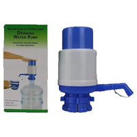 Distributeur d'eau manuel portable pour bouteilles d'eau potable, usage domestique et hôtelier