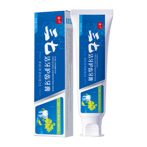 Pasta de dientes Sanqi 100g blanqueadora para adultos, cuidado bucal, protección del aliento fresco - Product Image 3