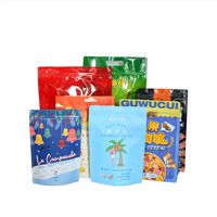 Sachet Doypack personnalisé pour Tteokbokki, idéal pour l'emballage alimentaire de détail, avec impression haute définition et graphisme sur mesure
