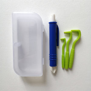 プラスチックABS犬猫スクラッチフックダニノミリムーバーツールダニピンセットダニツイスターピッカー - Product Image 5