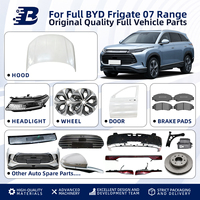 Accessoires automobiles haut de gamme adaptés à Byd Frigate 07, kit carrosserie complet, décoration extérieure, pièces de rechange pour voitures, bonne durabilité