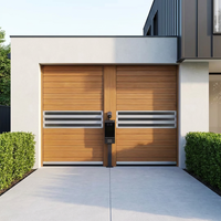 Porte à enroulement rapide en aluminium rigide, système d'isolation thermique avec rail courbé en S pour usage industriel en entrepôt