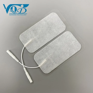 Électrodes TENS de remplacement 4*8cm à forte adhérence, patchs d'électrothérapie pour soulagement de la douleur par acupuncture, compatibles avec les masseurs électroniques TENS/EMS - Product Image 1
