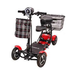 Scooter Eléctrico de Movilidad KSM-905A de 4 Ruedas con Velocidad Ajustable, Batería de Litio, Alcance de 20-25 km, Ligero y Plegable para Personas Mayores - Product Image 3