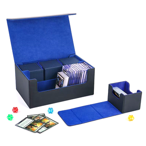 MIO classique DGCS BACS <span class=keywords><strong>jeu</strong></span> d'échecs <span class=keywords><strong>de</strong></span> cartes magiques boîte à briques 35PT support <span class=keywords><strong>de</strong></span> pont <span class=keywords><strong>de</strong></span> stockage <span class=keywords><strong>de</strong></span> P-S-A <span class=keywords><strong>de</strong></span> collecte cuir durable et écologique - Product Image 2