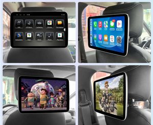 Nuovo poggiatesta Monitor Display ip Android Tablet Touch Screen per auto sedile posteriore lettore Video musica <span class=keywords><strong>Bluetooth</strong></span> AirPlay - Product Image 2
