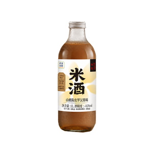 Vino de Arroz con Espino Blanco, Cáscara de Mandarina Seca, Fruta del Monje, Herbal, Bajo en <span class=keywords><strong>Alcohol</strong></span>, 0.5% Vol, 1L - Product Image 2