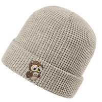 Bonnet unisexe en acrylique tricoté et tissé avec broderie personnalisée, motif crâne, haute qualité, pour l'hiver et le ski, vente en gros 2026