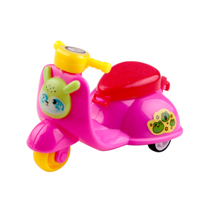 Importation depuis la Chine Fabricant très drôle Cadeau promotionnel Cool Mini plastique Cartoon Pull Back Toy Motorcycle à vendre pas cher - Product Image 4