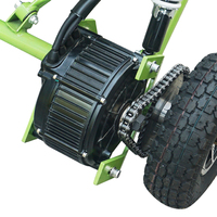 Mini Buggy Todoterreno Flipsky de 15000W con Pedales, Amortiguadores Delanteros y Traseros, Batería de 20ah / 1512 Wh, Kart Todoterreno